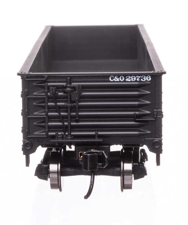 40' 50-Ton Drop Bottom Gondola - Ready to Run -- Chesapeake & Ohio #29736-3