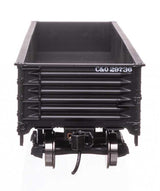 40' 50-Ton Drop Bottom Gondola - Ready to Run -- Chesapeake & Ohio #29736-4