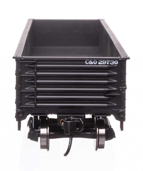 40' 50-Ton Drop Bottom Gondola - Ready to Run -- Chesapeake & Ohio #29736-4