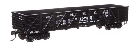 40' 50-Ton Drop Bottom Gondola - Ready to Run -- New York Central #349745-2