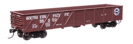 40' 50-Ton Drop Bottom Gondola - Ready to Run -- Southern Pacific(TM) #56350-1