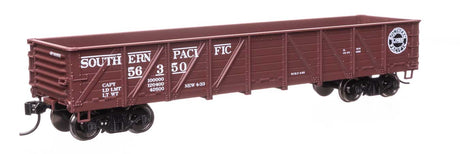 40' 50-Ton Drop Bottom Gondola - Ready to Run -- Southern Pacific(TM) #56350-2