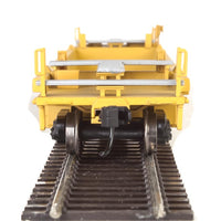 Thrall Rebuilt 40' Well Car - Ready to Run -- Trailer-Train DTTX #53135 (yellow, black; Black & White Logo)