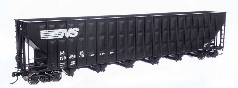 Greenville 7,000 Cubic Foot Wood Chip Hopper - Ready to Run -- Norfolk Southern #199456-1