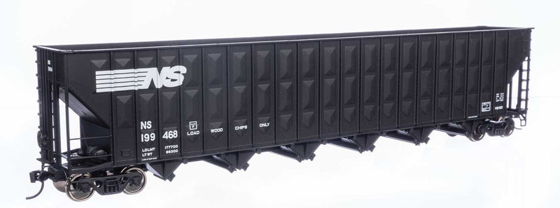 Greenville 7,000 Cubic Foot Wood Chip Hopper - Ready to Run -- Norfolk Southern #199468-1