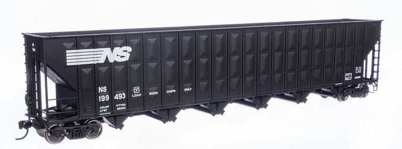 Greenville 7,000 Cubic Foot Wood Chip Hopper - Ready to Run -- Norfolk Southern #199493-1