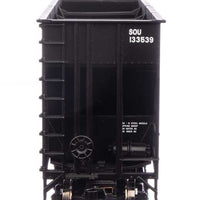 Greenville 7,000 Cubic Foot Wood Chip Hopper - Ready to Run -- Southern #133539 (black)