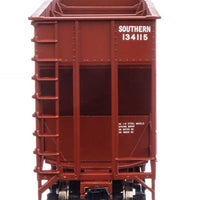 Greenville 7,000 Cubic Foot Wood Chip Hopper - Ready to Run -- Southern #134115 (brown)
