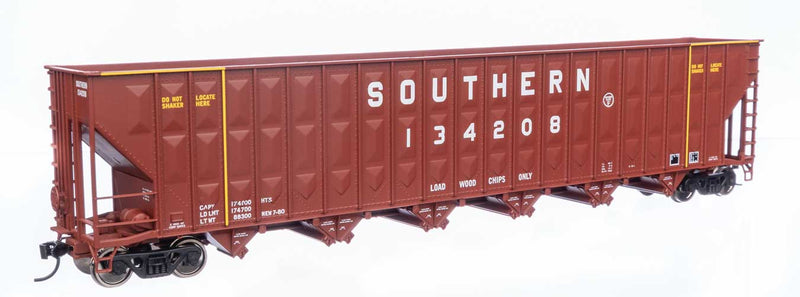 Greenville 7,000 Cubic Foot Wood Chip Hopper - Ready to Run -- Southern #134208 (brown)-1