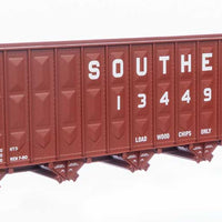 Greenville 7,000 Cubic Foot Wood Chip Hopper - Ready to Run -- Southern #134493 (brown)