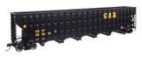 73' Greenville 7,000 Cubic Foot Wood Chip Hopper - Ready to Run -- CSX #433315-2