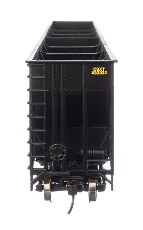 73' Greenville 7,000 Cubic Foot Wood Chip Hopper - Ready to Run -- CSX #433332-3