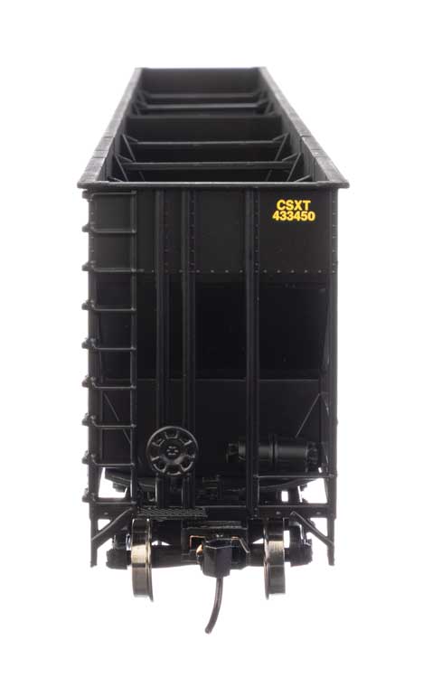 73' Greenville 7,000 Cubic Foot Wood Chip Hopper - Ready to Run -- CSX #433450-3