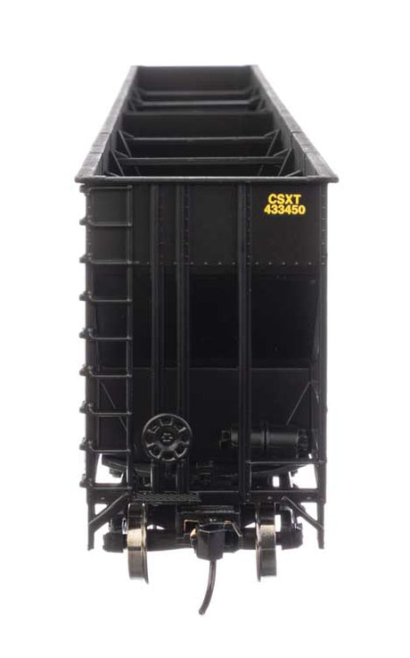 73' Greenville 7,000 Cubic Foot Wood Chip Hopper - Ready to Run -- CSX #433450-3
