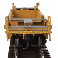 Thrall Rebuilt 40' Well Car - Ready to Run -- Trailer-Train DTTX #745593 (yellow, black; Black & White Logo, Yellow Stripe