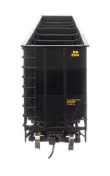 73' Greenville 7,000 Cubic Foot Wood Chip Hopper - Ready to Run -- Meridian & Bigbee #2004-4