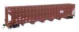 73' Greenville 7,000 Cubic Foot Wood Chip Hopper - Ready to Run -- Missouri Pacific #592955-1