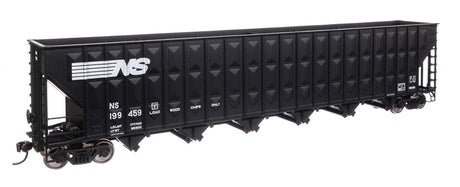 73' Greenville 7,000 Cubic Foot Wood Chip Hopper - Ready to Run -- Norfolk Southern #199459-1