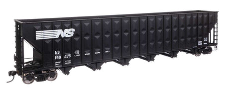 73' Greenville 7,000 Cubic Foot Wood Chip Hopper - Ready to Run -- Norfolk Southern #199475-1
