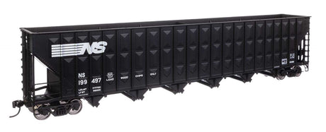 73' Greenville 7,000 Cubic Foot Wood Chip Hopper - Ready to Run -- Norfolk Southern #199497-2
