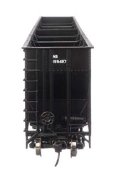 73' Greenville 7,000 Cubic Foot Wood Chip Hopper - Ready to Run -- Norfolk Southern #199497-3
