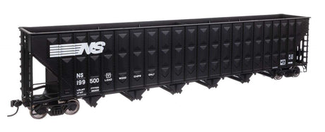 73' Greenville 7,000 Cubic Foot Wood Chip Hopper - Ready to Run -- Norfolk Southern #199500-2