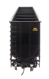 73' Greenville 7,000 Cubic Foot Wood Chip Hopper - Ready to Run -- Seaboard System #432201-4