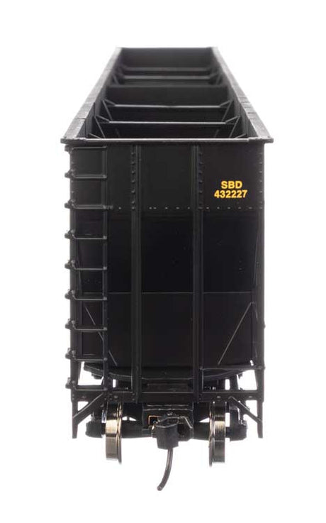 73' Greenville 7,000 Cubic Foot Wood Chip Hopper - Ready to Run -- Seaboard System #432227-4