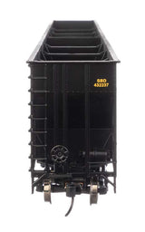 73' Greenville 7,000 Cubic Foot Wood Chip Hopper - Ready to Run -- Seaboard System #432237-3