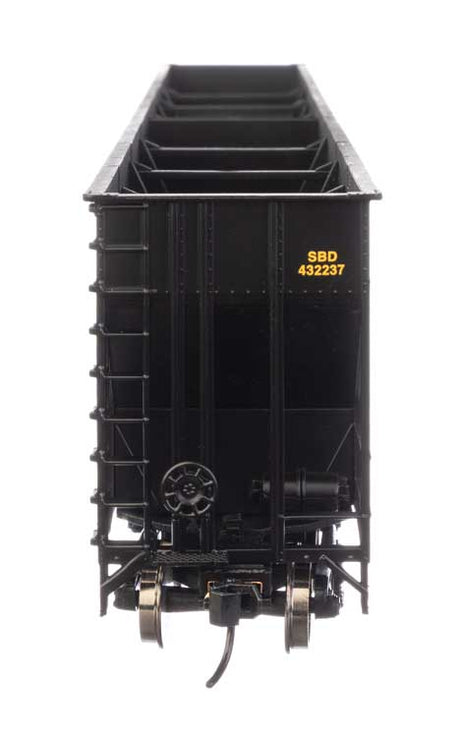 73' Greenville 7,000 Cubic Foot Wood Chip Hopper - Ready to Run -- Seaboard System #432237-3