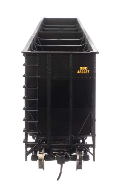 73' Greenville 7,000 Cubic Foot Wood Chip Hopper - Ready to Run -- Seaboard System #432237-4
