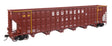 73' Greenville 7,000 Cubic Foot Wood Chip Hopper - Ready to Run -- Southern Railway #134151 (brown)-1