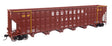 73' Greenville 7,000 Cubic Foot Wood Chip Hopper - Ready to Run -- Southern Railway #134465 (brown)-1