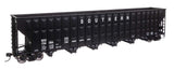73' Greenville 7,000 Cubic Foot Wood Chip Hopper - Ready to Run -- Southern Railway #134084 (black)-2