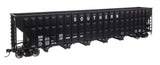 73' Greenville 7,000 Cubic Foot Wood Chip Hopper - Ready to Run -- Southern Railway #134213 (black)-2