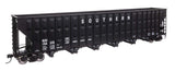 73' Greenville 7,000 Cubic Foot Wood Chip Hopper - Ready to Run -- Southern Railway #134215 (black)-2