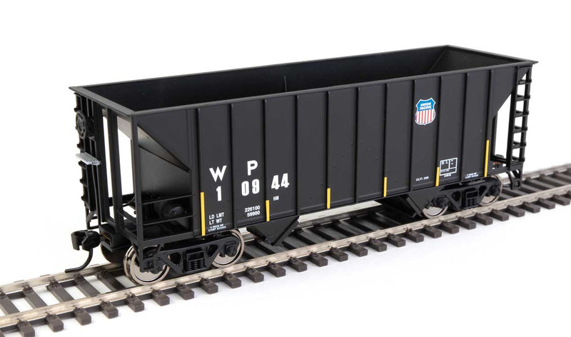 34' 100-Ton 2-Bay Hopper - Ready to Run -- Union Pacific(R)/WP(TM) #10944-1