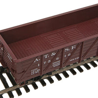 40' 50-Ton Drop-Bottom Gondola - Ready to Run -- Santa Fe #175610 (Boxcar Red)