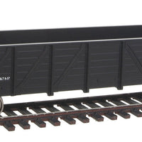 40' 50-Ton Drop-Bottom Gondola - Ready to Run -- Missouri Pacific(TM) #71372 (black, Buzz Saw Logo)