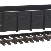 40' 50-Ton Drop-Bottom Gondola - Ready to Run -- Missouri Pacific(TM) #71380 (black, Buzz Saw Logo)