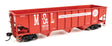 70-Ton AAR 3-Bay Open Hopper - Ready to Run -- Minneapolis & St. Louis #66716-1