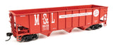 70-Ton AAR 3-Bay Open Hopper - Ready to Run -- Minneapolis & St. Louis #66716-1