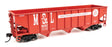70-Ton AAR 3-Bay Open Hopper - Ready to Run -- Minneapolis & St. Louis #66656-1