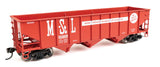 70-Ton AAR 3-Bay Open Hopper - Ready to Run -- Minneapolis & St. Louis #66743-2