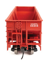 70-Ton AAR 3-Bay Open Hopper - Ready to Run -- Minneapolis & St. Louis #66743-3