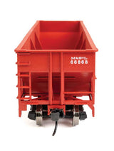 70-Ton AAR 3-Bay Open Hopper - Ready to Run -- Minneapolis & St. Louis #66743-4