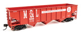 70-Ton AAR 3-Bay Open Hopper - Ready to Run -- Minneapolis & St. Louis #66995-2