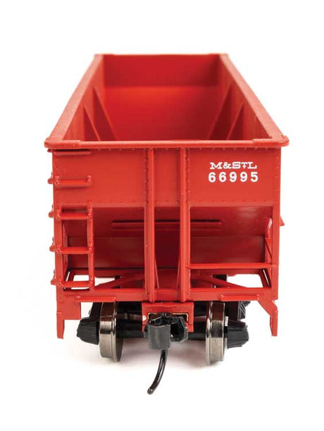 70-Ton AAR 3-Bay Open Hopper - Ready to Run -- Minneapolis & St. Louis #66995-4