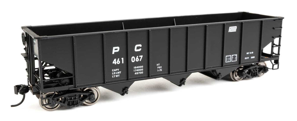 70-Ton AAR 3-Bay Open Hopper - Ready to Run -- Penn Central #461067-1