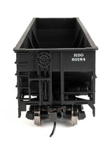 70-Ton AAR 3-Bay Open Hopper - Ready to Run -- Reading #60184-3